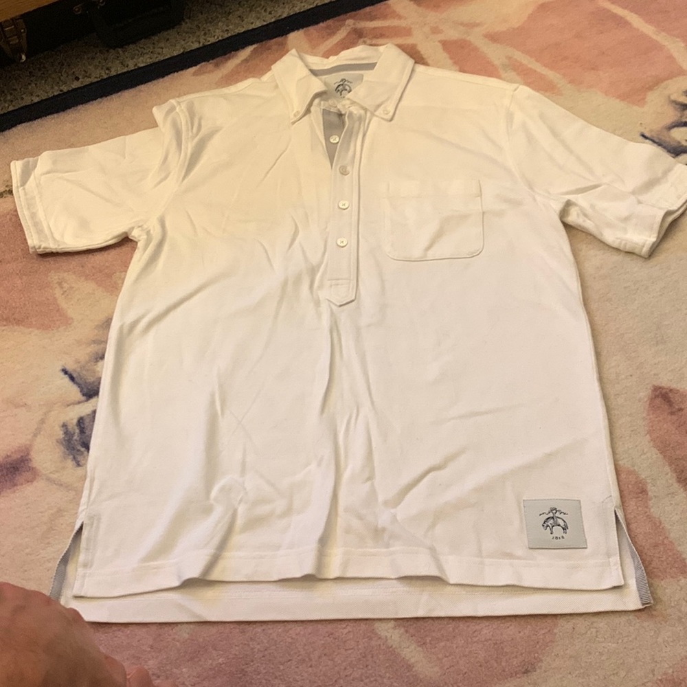 Brooks Brothers Mens polo BB2 Thom Browne Black Fleece